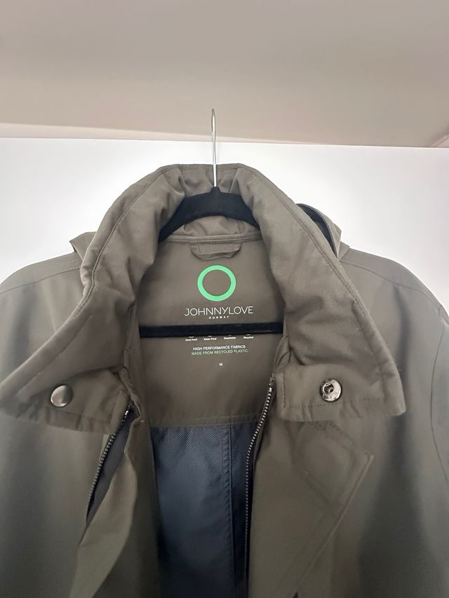 Parka verde Johnnylove hombre