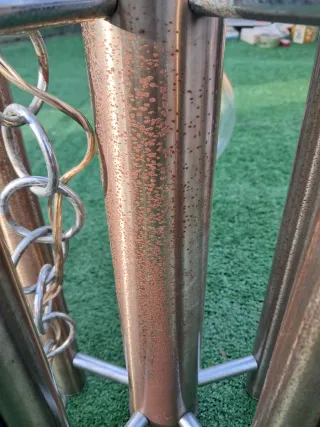 Lampadario modernariato vetro ottone legno