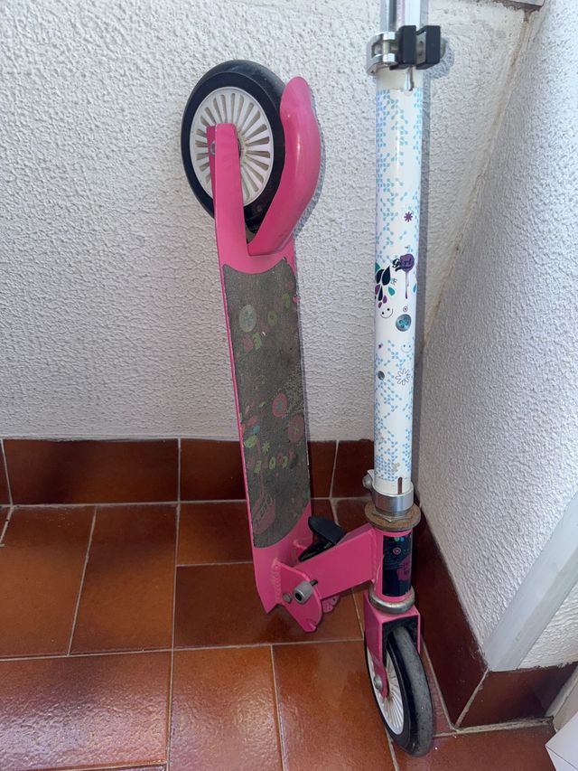 Patinete infantil rosa