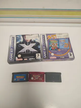 Juegos Game Boy Advance: Mario Kart, Pokémon Rubí