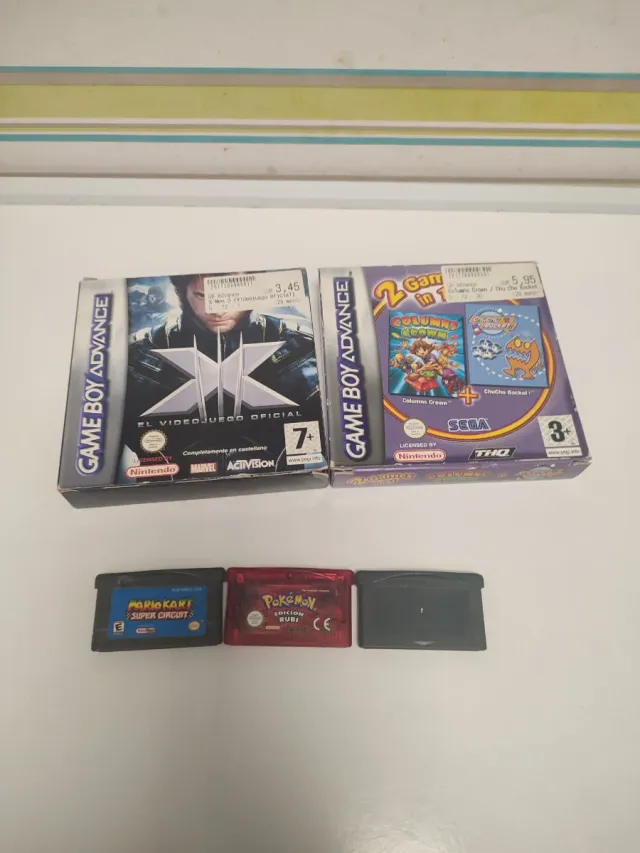 Juegos Game Boy Advance: Mario Kart, Pokémon Rubí