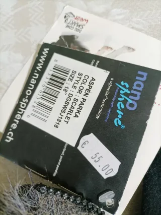 Parka cappottino cane taglia 45 cm