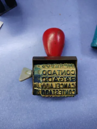 Sello de oficina PRODA vintage