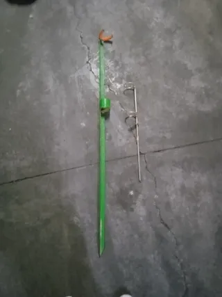 Cañas de pescar y funda