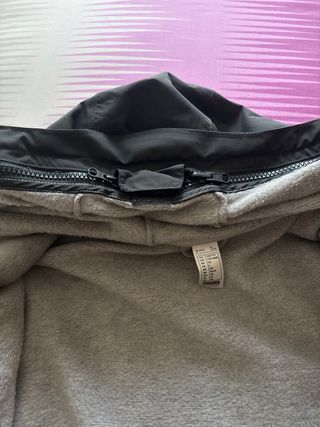 Chaqueta Forclaz Negra Forro Desmontable