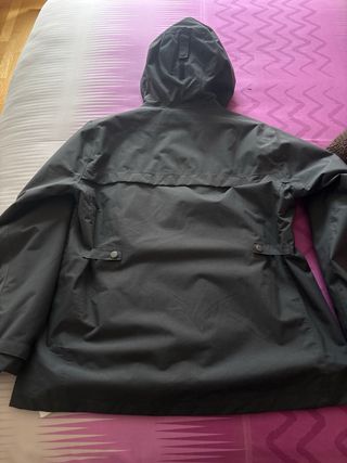 Chaqueta Forclaz Negra Forro Desmontable