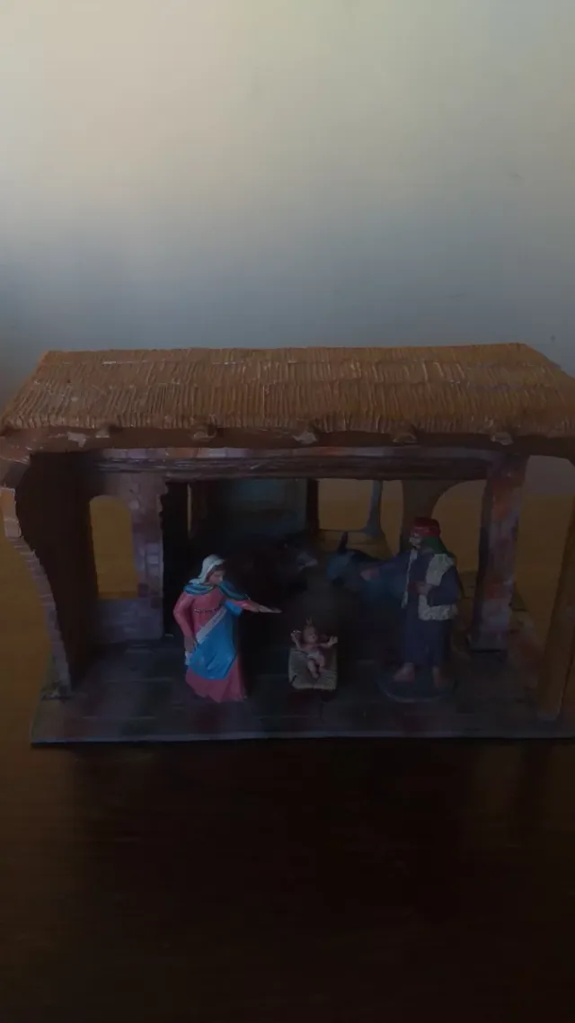 Cena de Belém de plástico 27x20