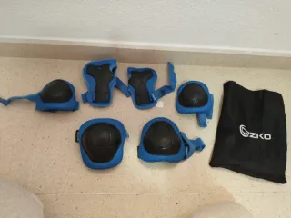 Kit Protecciones Patinaje Azul