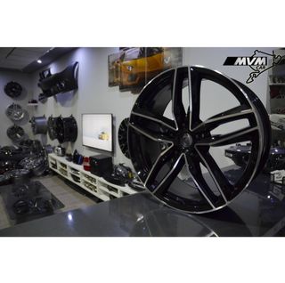 Juego de 4 Llantas 19 RS6 Negra AU020