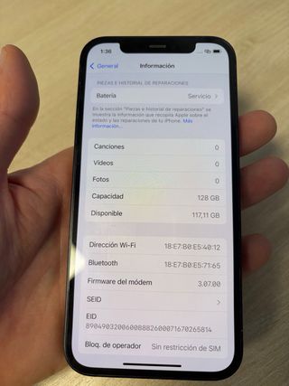 iPhone 12 128GB 79% Batería