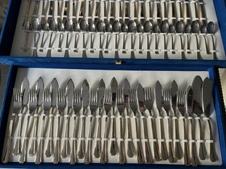 Cubertería Abert 113 Piezas de acero inoxidable