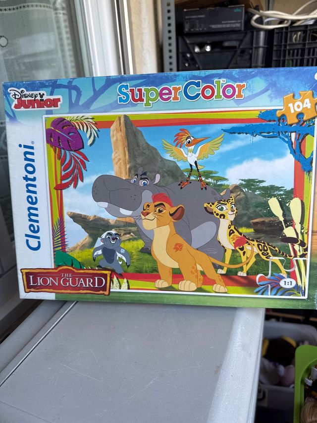 Puzzle Disney Junior La Guardia del León 104 pieza