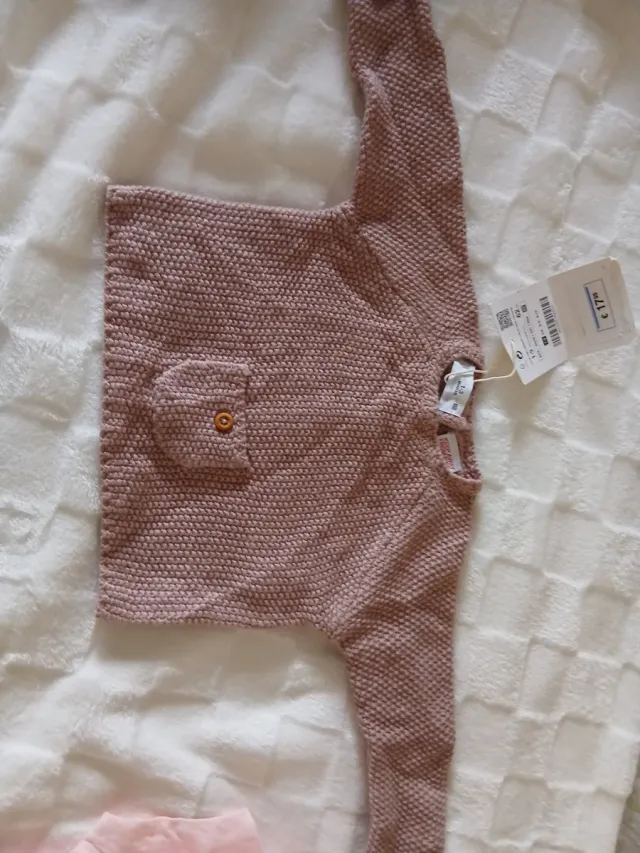 Conjunto bebé zara  9-12 meses y 1 a 3 meses .