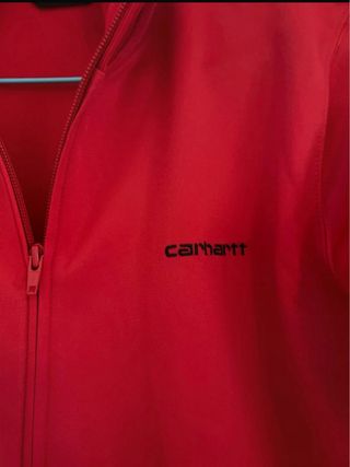 Sudadera Carhartt Roja con cremallera