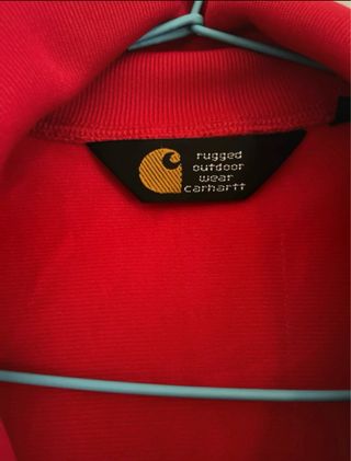 Sudadera Carhartt Roja con cremallera