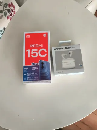 Xiaomi Redmi 15C 128GB + Auriculares Oppo