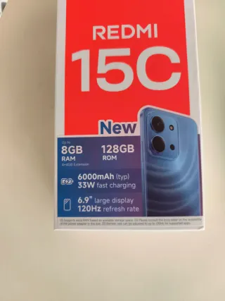 Xiaomi Redmi 15C 128GB + Auriculares Oppo