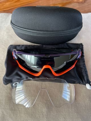Oakley Jawbreaker Gafas Ciclismo + Lentes Clear