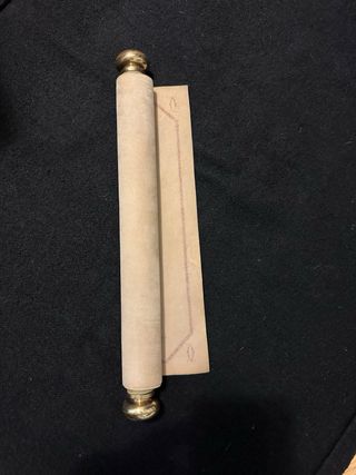 Expositor joyas Cartier enrollable vintage