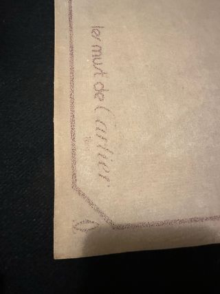 Expositor joyas Cartier enrollable vintage