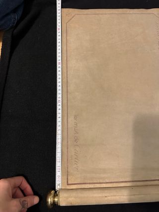 Expositor joyas Cartier enrollable vintage