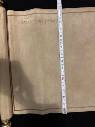 Expositor joyas Cartier enrollable vintage