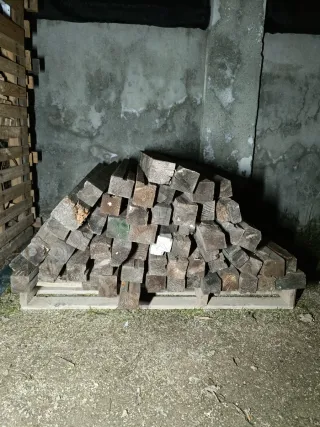 Traviesas de madera rústica distintas medidas