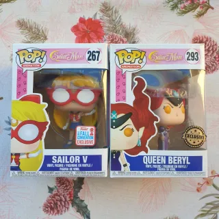 Funko Pop! Sailor Moon V 267 y Queen Beryl 293