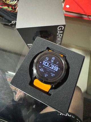 Garmin Fenix 7X Solar Negro/Naranja