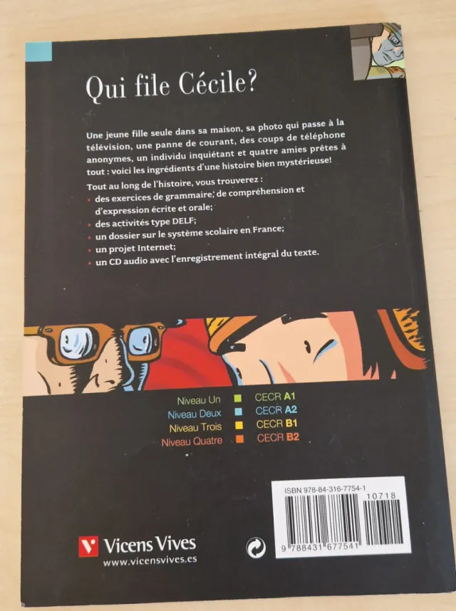 Qui File Cecile?. Material Uxiliar. Educacion S...