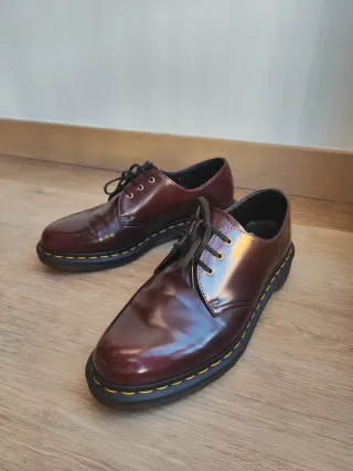 Dr. Martens 1461 Piel Vegana Burdeos