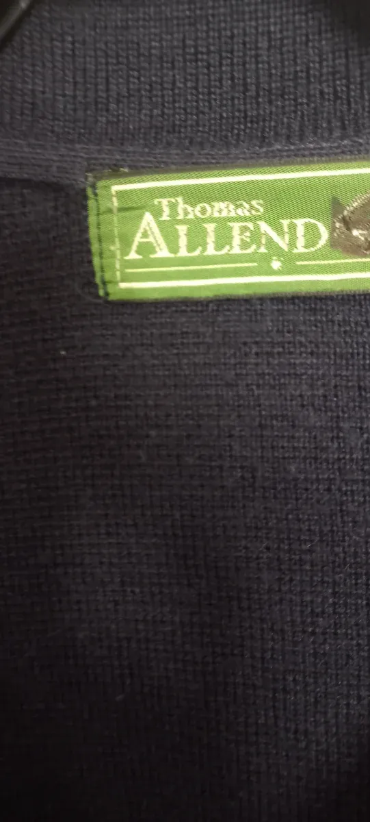 Chaquetón de Lana ALLEND Talla XL Azul