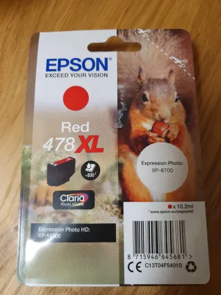 Cartuccia Epson 478XL Rossa