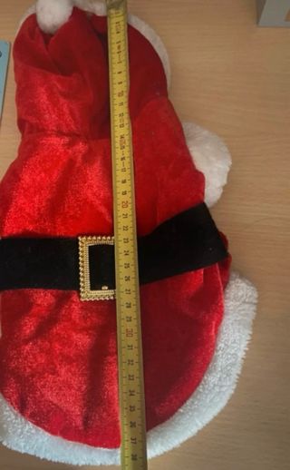 Disfraz Papa Noel Perro/Gato Talla Pequeña