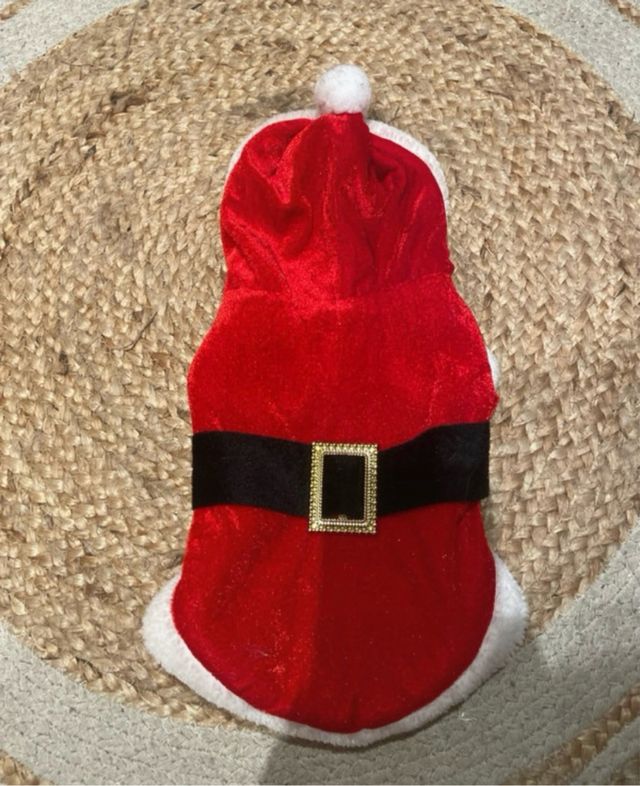Disfraz Papa Noel Perro/Gato Talla Pequeña