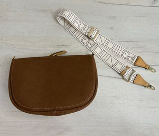 Bolso serraje marrón PG