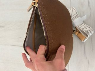 Bolso serraje marrón PG