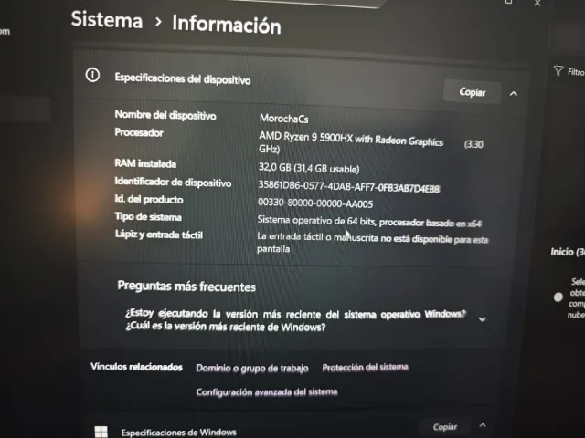 Portátil ASUS Negro/Plateado