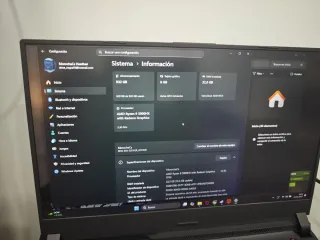 Portátil ASUS Negro/Plateado