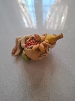 Statuetta Neno 1997 dipinta a mano