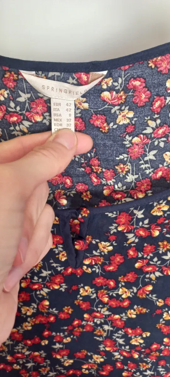 Vestido Springfield Talla 42