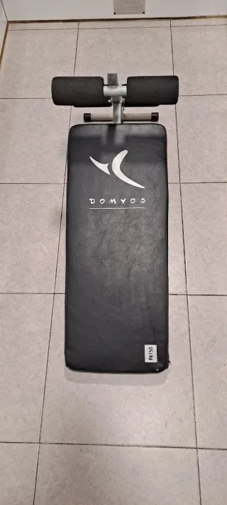 Banco abdominales y musculación