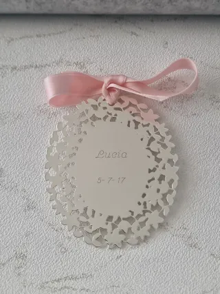 Medalla Cuna Plata Ley