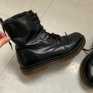 Botas militares negras