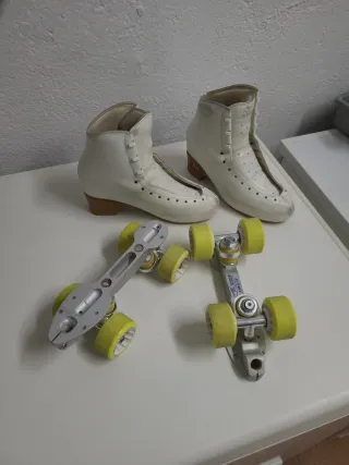 Patines Artísticos Blancos