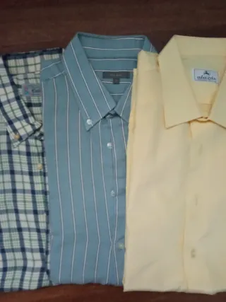 Lote 5 Camisas Caballero Talla 46