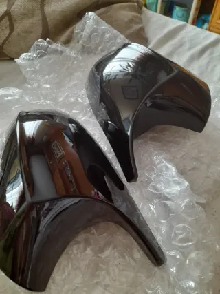 Carcasas Retrovisores Negro Brillante