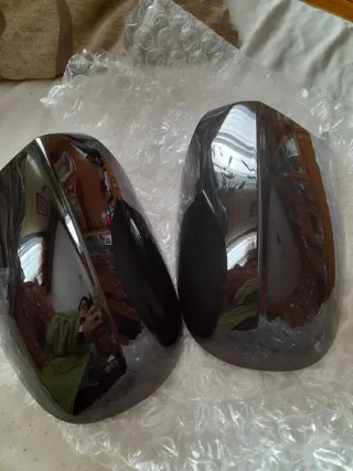 Carcasas Retrovisores Negro Brillante