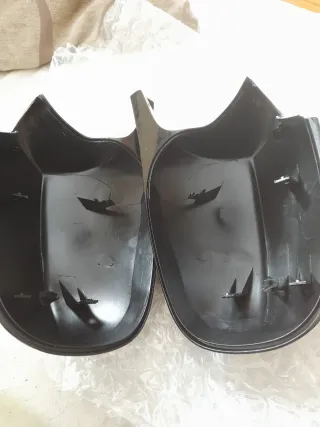 Carcasas Retrovisores Negro Brillante