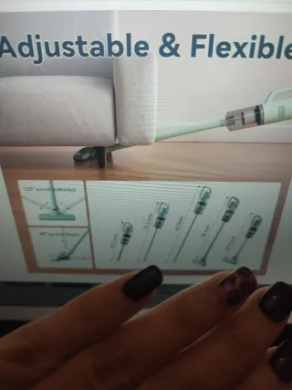 Aspirapolvere senza fili leggera